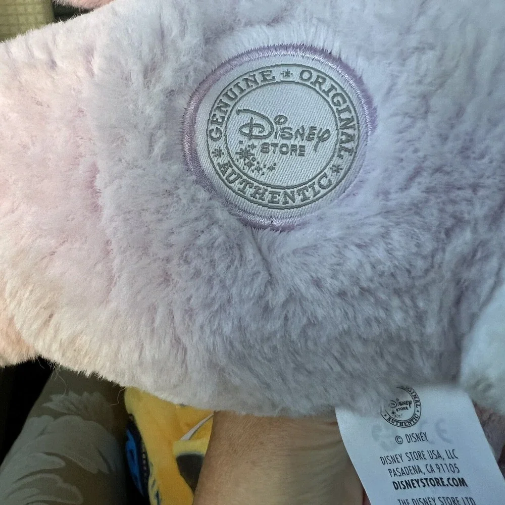 Lilo & Stitch Disney Store Angel Easter Bunny Plush‎ Stuffed Animal Pink Purple